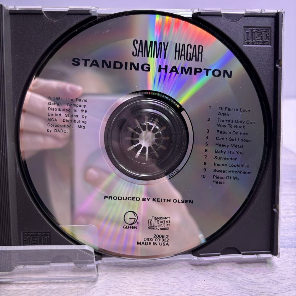 SAMMY HAGAR Standing Hampton CD There's Only One Way to Rock Heavy Metal - Picture 4 of 6